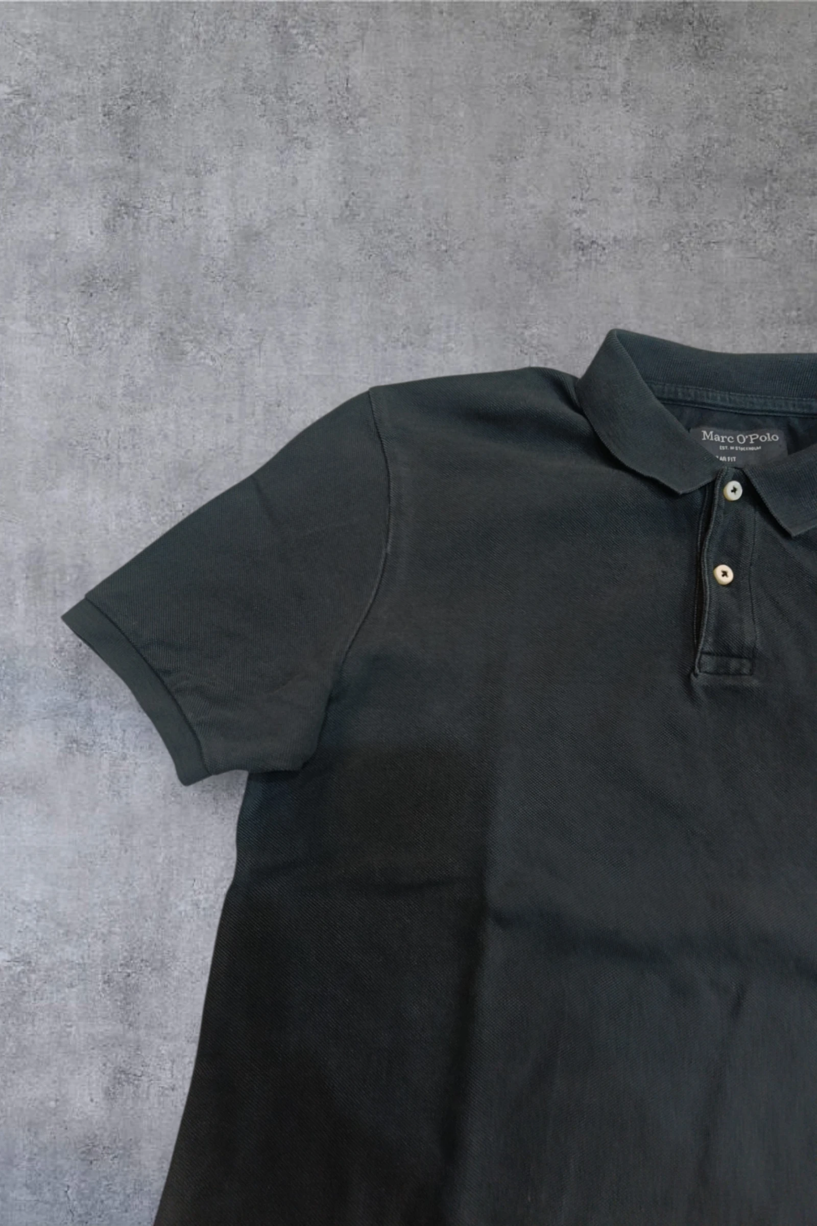 Polo Marc O'Polo Masculino | Cor Preta | 100% Algodão | Tamanho M | – photo 3